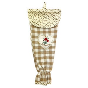 Porta sacchetti beige