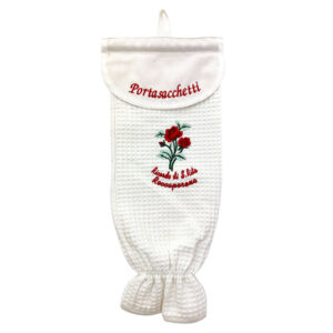 Porta sacchetti bianco