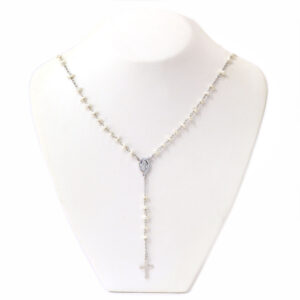 Rosario pendente con Perle di Fiume