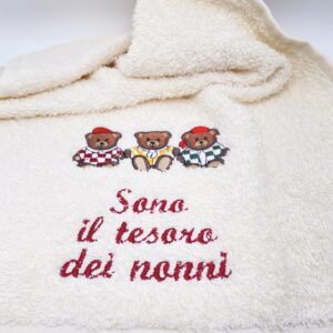 Asciugamano da bagno per bambino/a